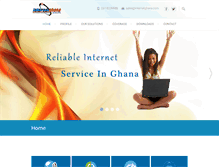 Tablet Screenshot of internetghana.com